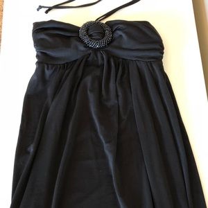 Strapless Black Mini